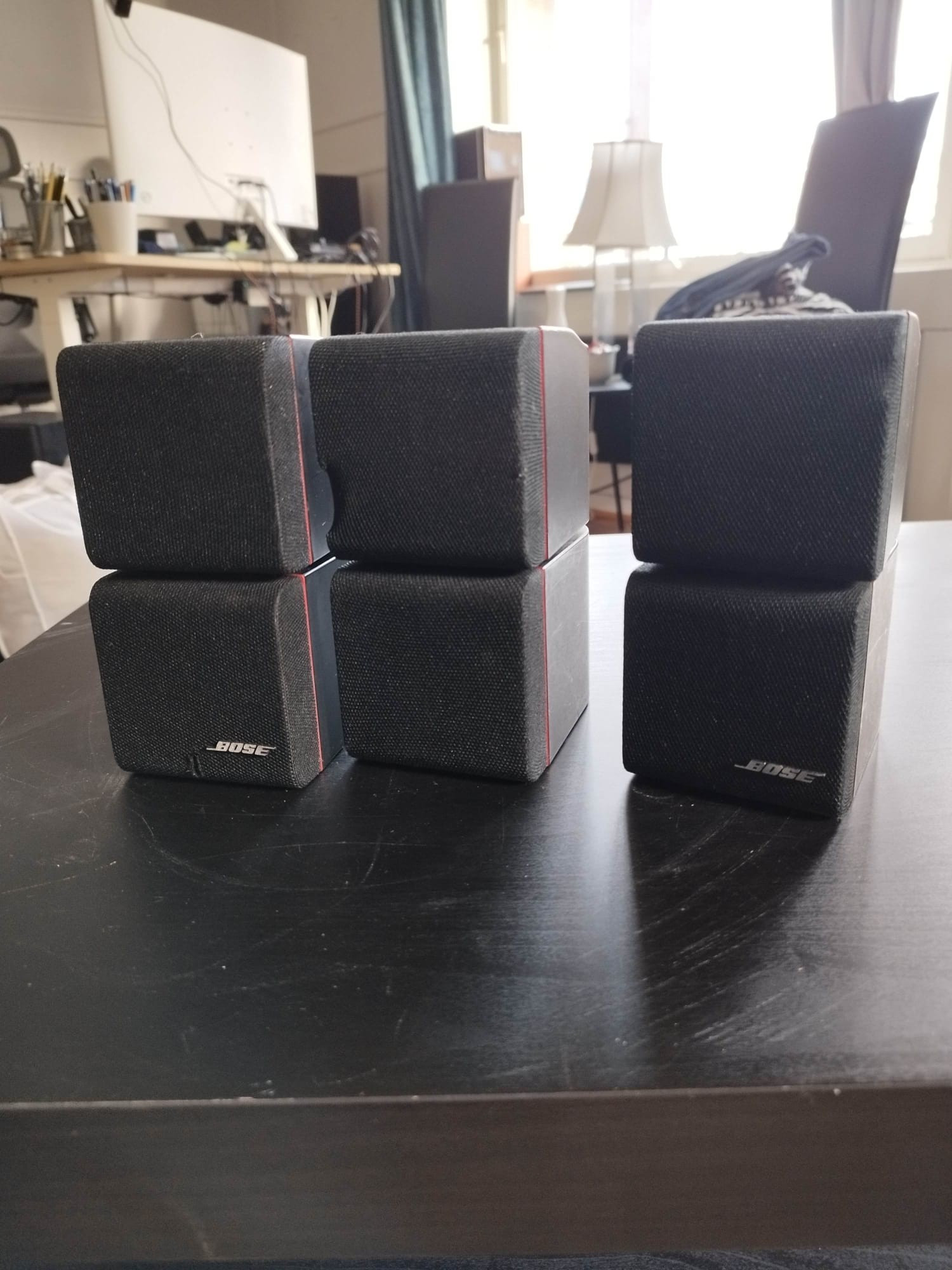 Bose Redline Acoustimass Double outlet Cube Speakers