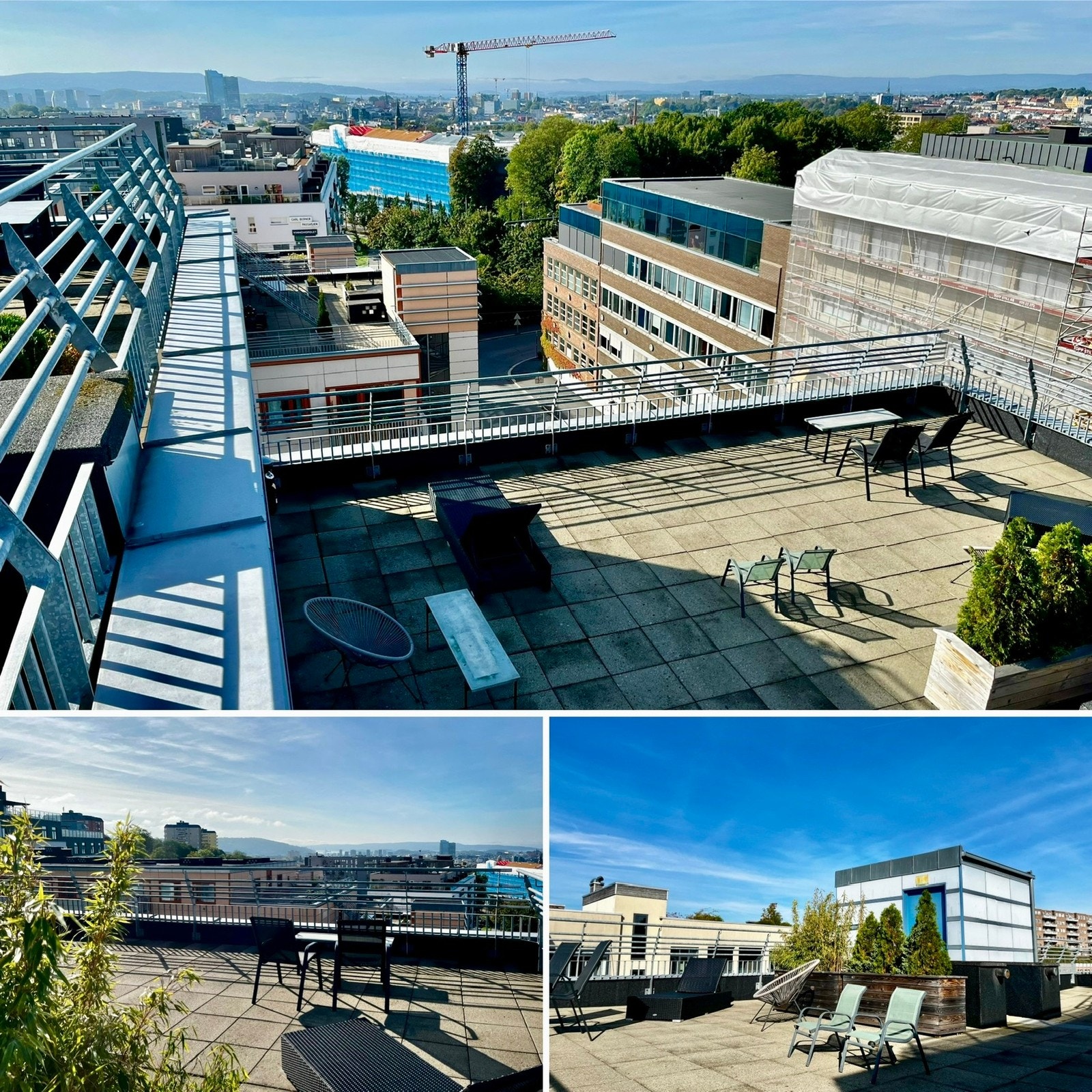 Felles takterrasse Galleribilde