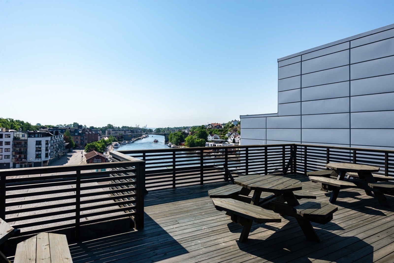 Felles takterrasse Galleribilde