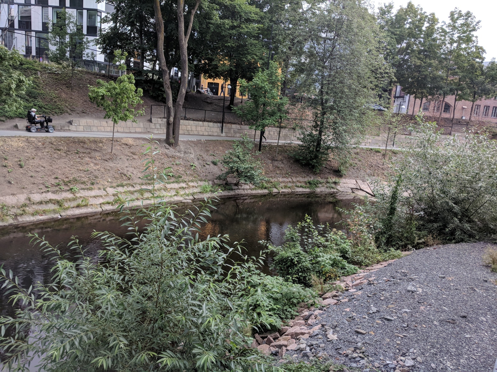 Akerselva fra stue Galleribilde