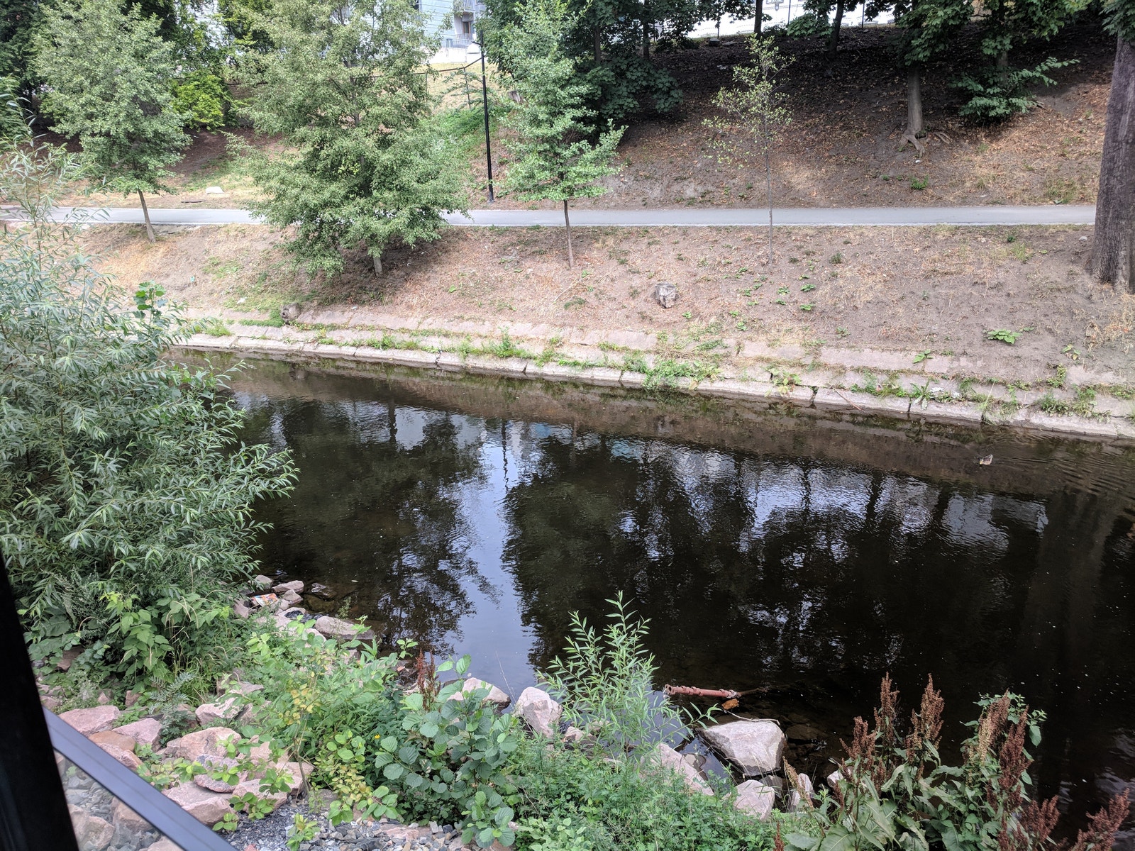 Akerselva fra stue Galleribilde