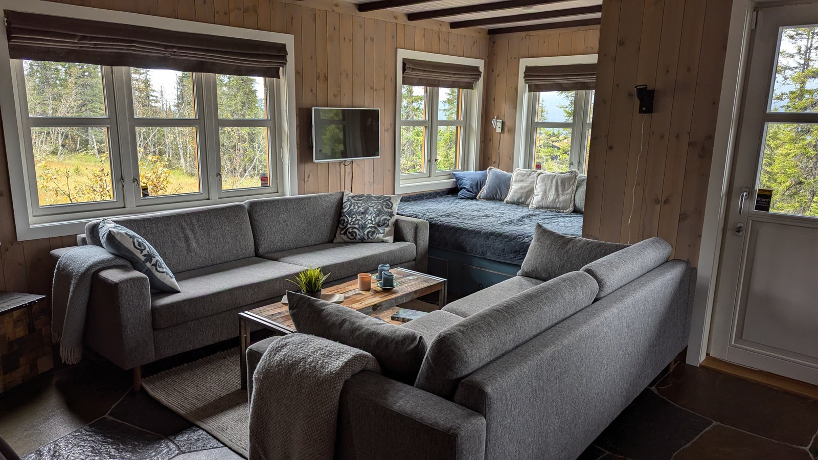 Stor Daybed med sittegruppe Galleribilde