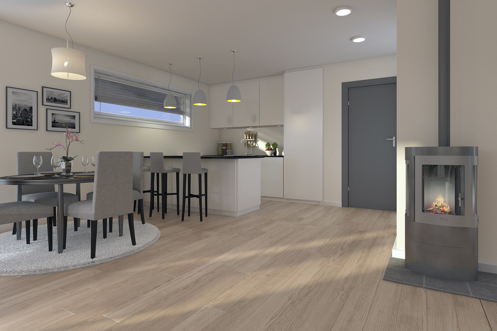 Bilde av interiør forslag kjøkken Galleribilde