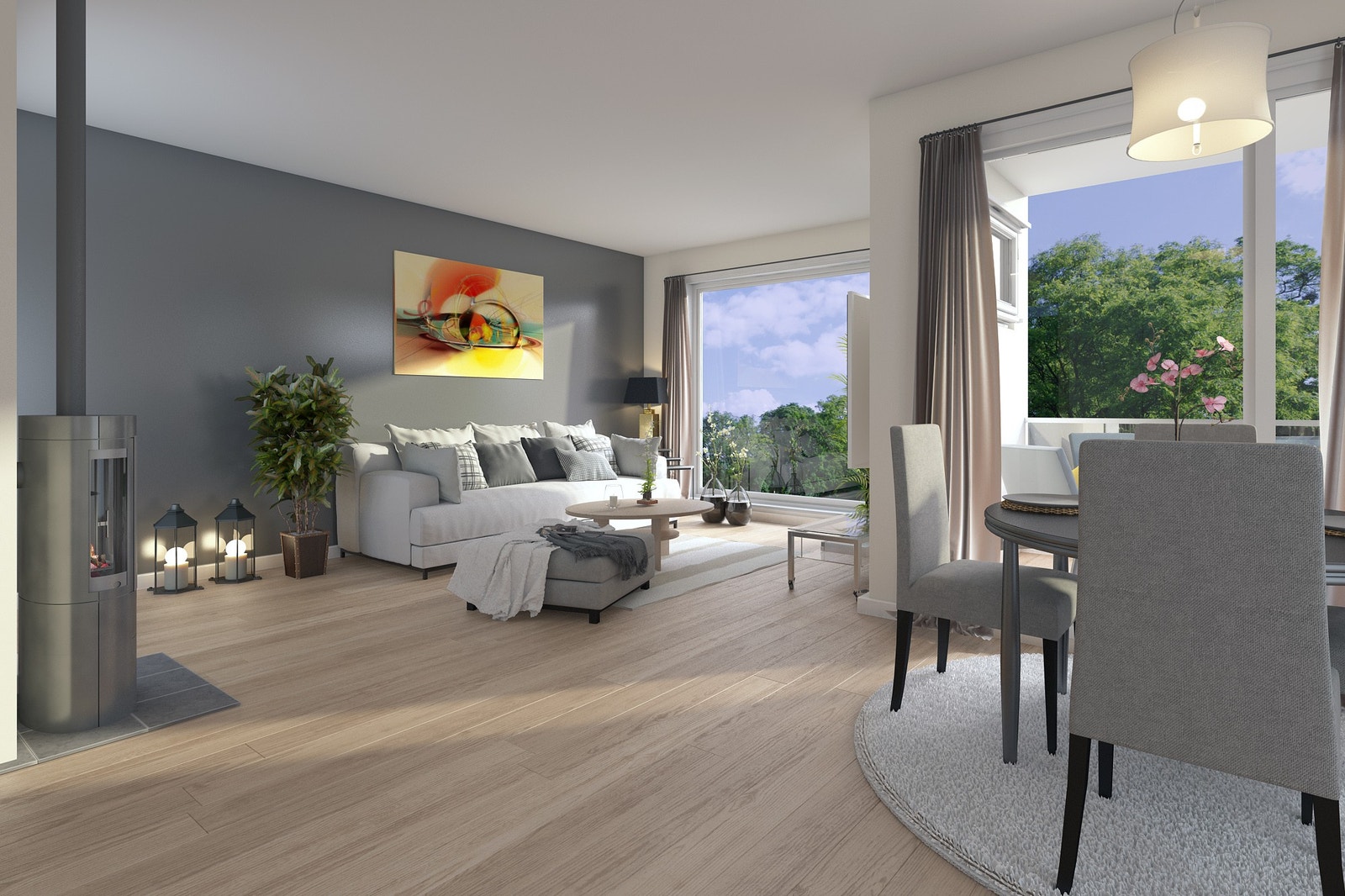 Bilde av interiør forslag stue Galleribilde