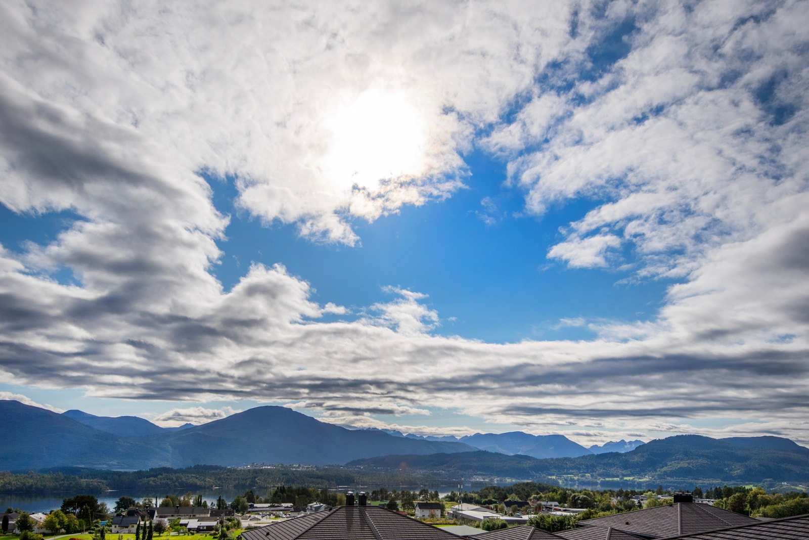 Sjekk utsikta mot sør frå balkong : ) Galleribilde