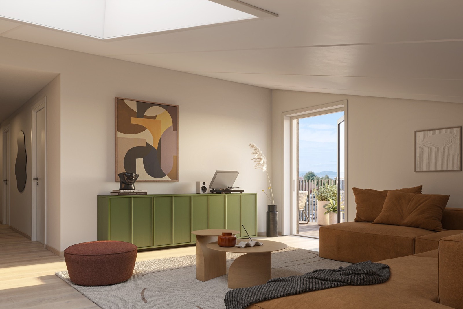 Andre salgstrinn på Gartnersletta består av 104 nye leiligheter av varierende størrelse. Illustrasjon, avvik vil forekomme. Galleribilde