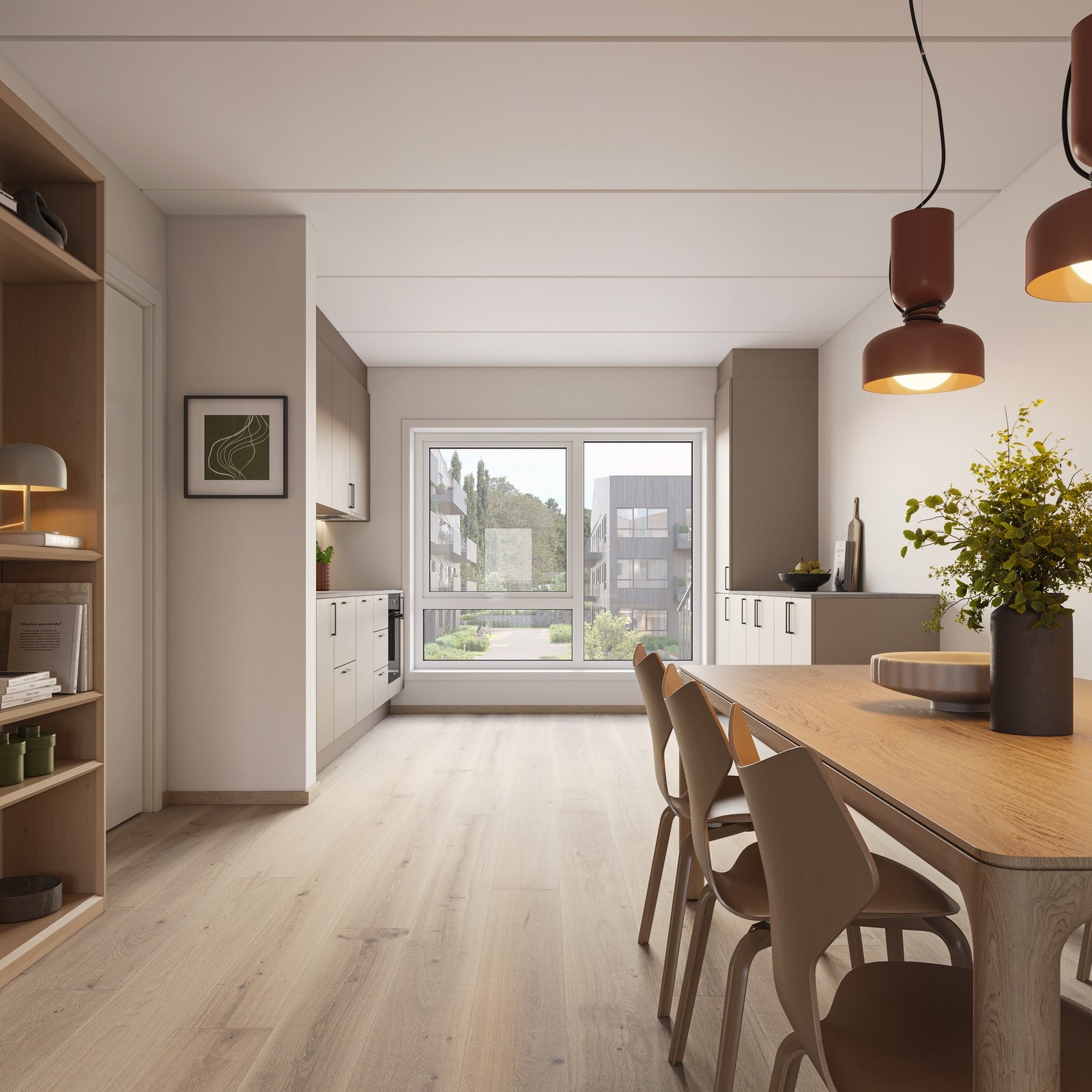 Leilighetene har gode og gjennomtenkte planløsninger livssituasjoner. Illustrasjon, avvik vil forekomme. Galleribilde