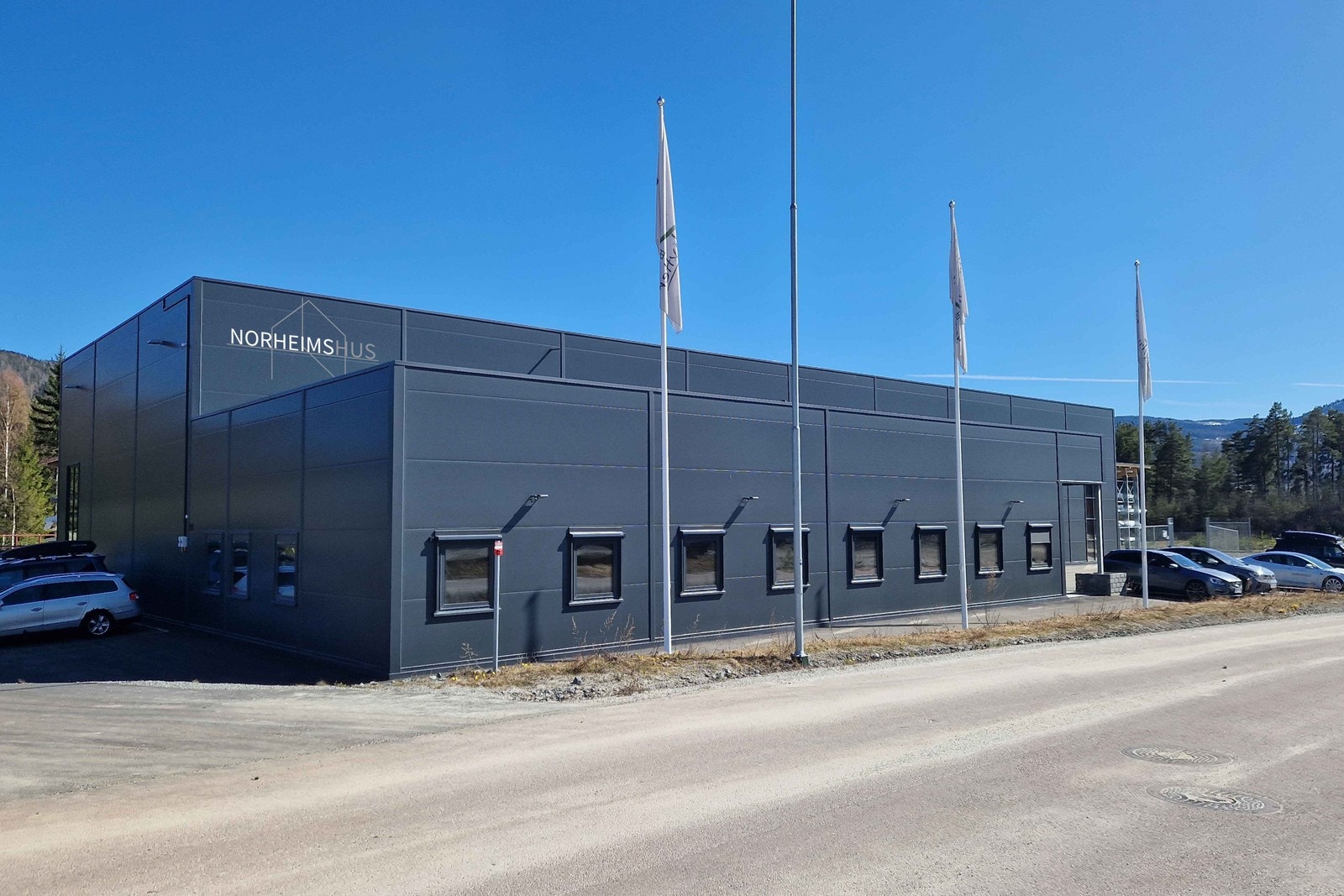 Vår nye elementfabrikk Galleribilde