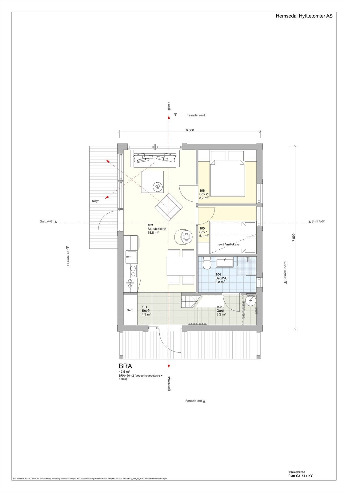 Mini pluss med hems Galleribilde