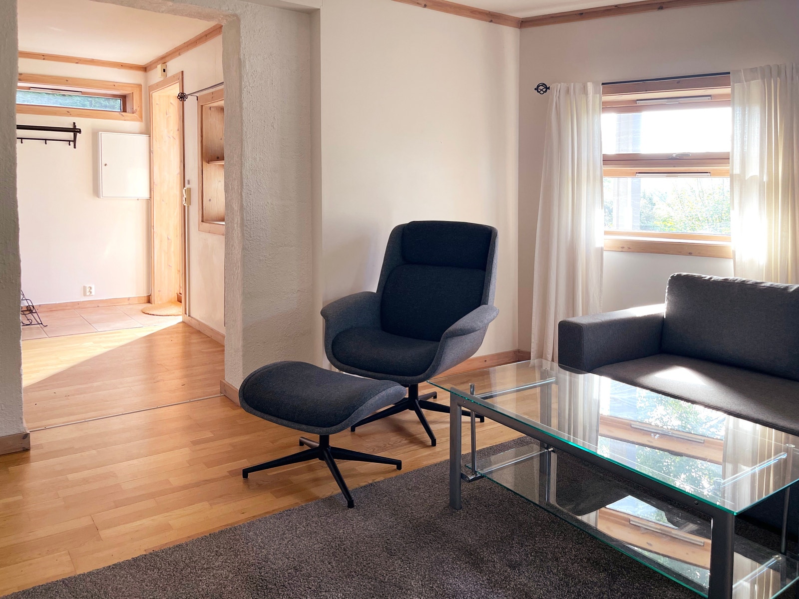 Stue og inngangsparti Galleribilde