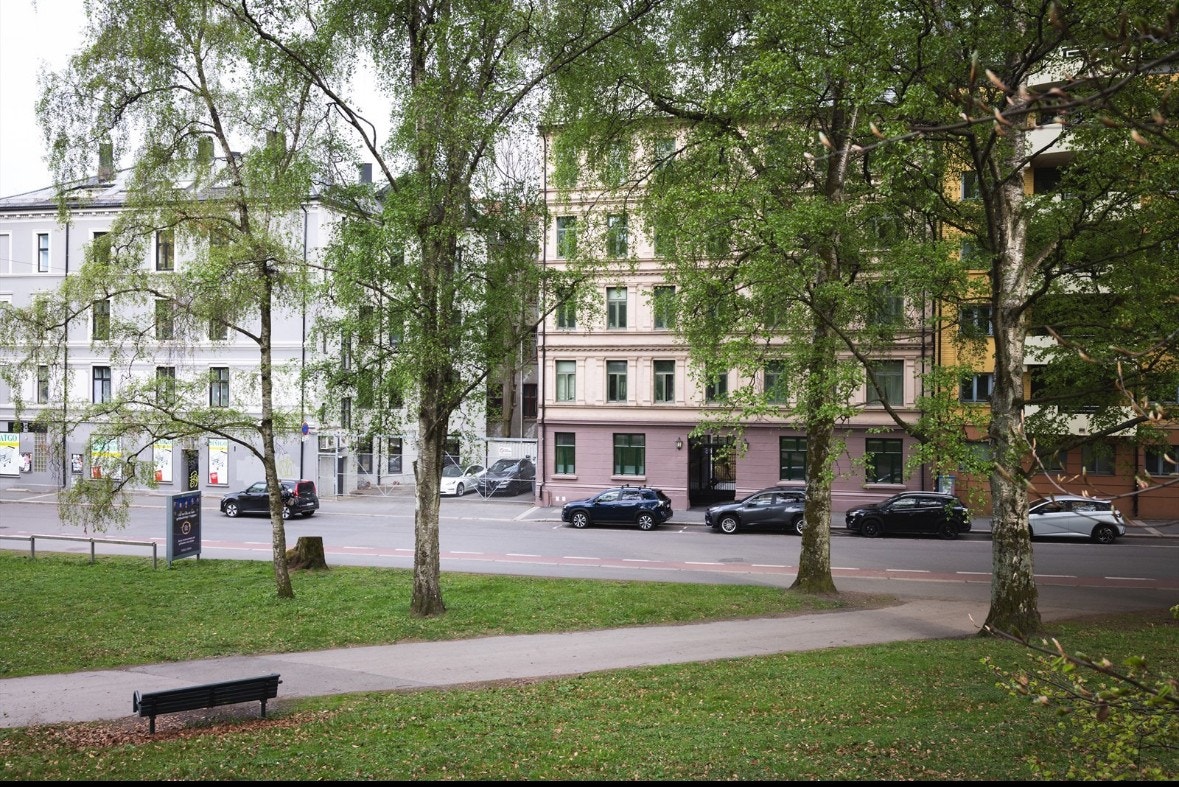 Fasade fra Stensparken Galleribilde