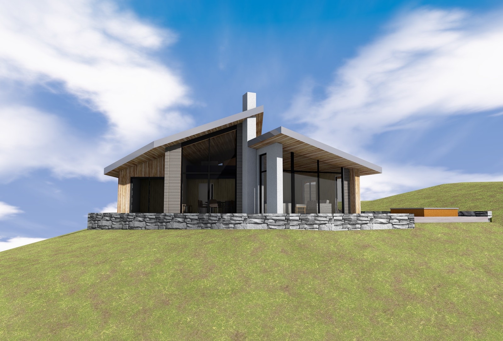 3D tegning Galleribilde