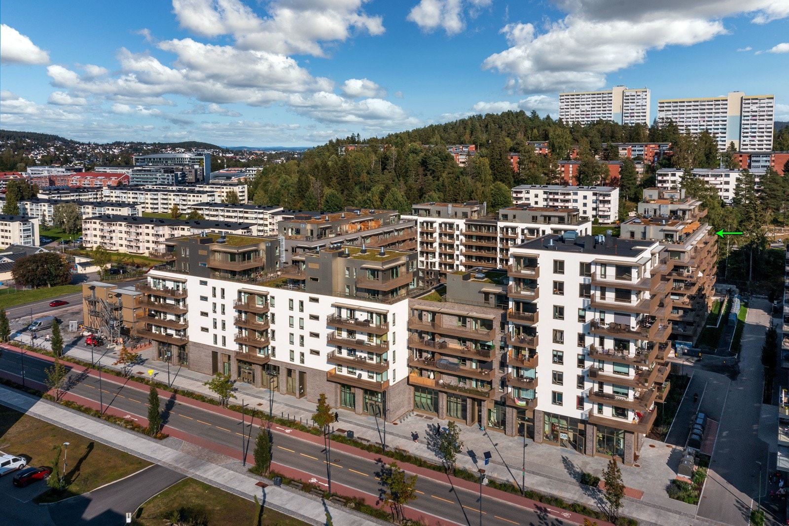 Det medfølger 1 stk. garasjeplass inkludert i prisen. Galleribilde