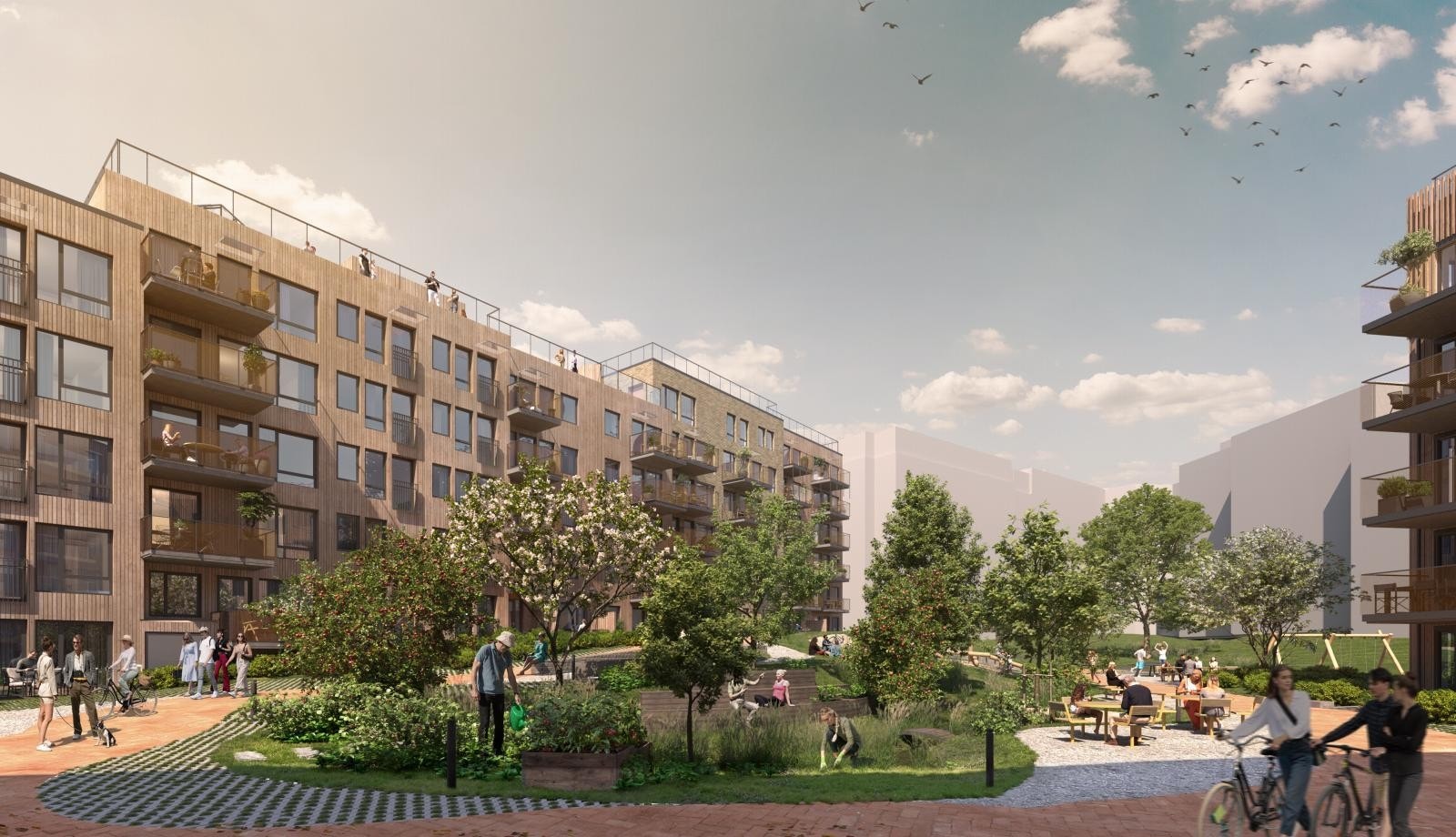 Finn din nye bolig blant en stor variasjon av leiligheter. Kun illustrasjon. Avvik vil forekomme. Galleribilde