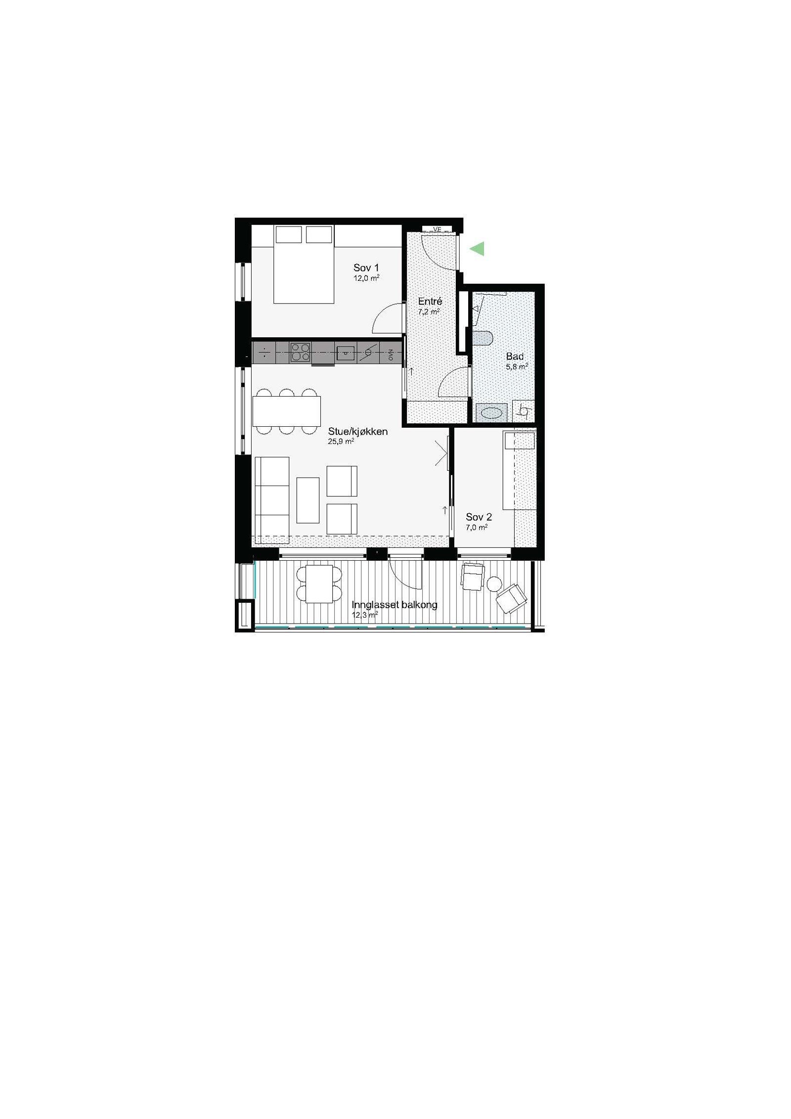 Leilighet 5-305 Galleribilde