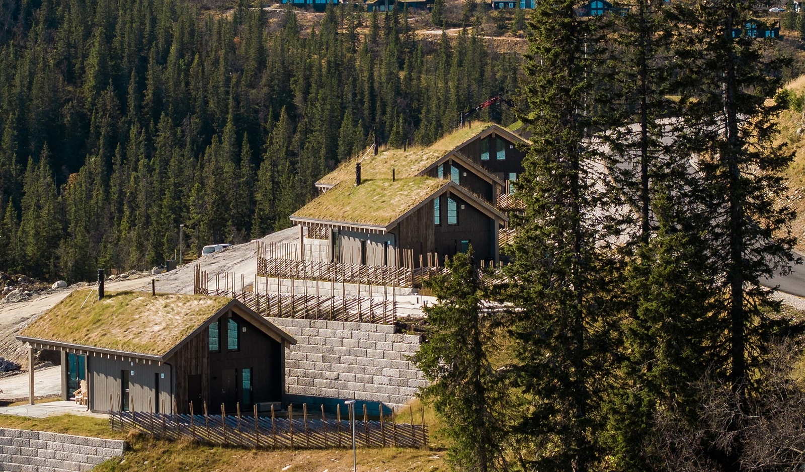 Nøkkelferdige hytter på kanten av Hardangervidda. Velkommen til Veggli Fjellgrend. Galleribilde