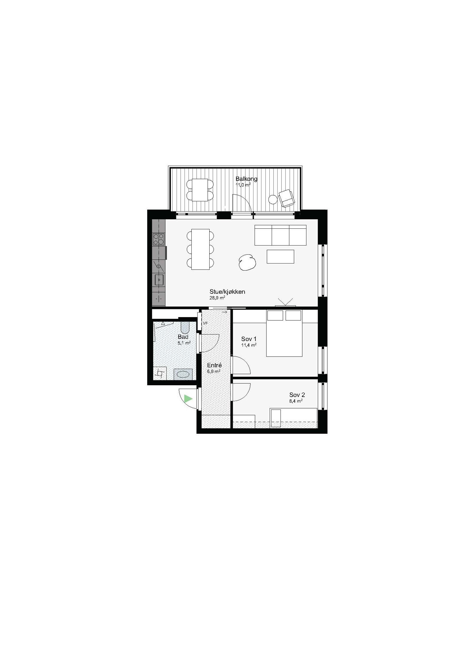 5-509 Leilighet 5-509 Galleribilde