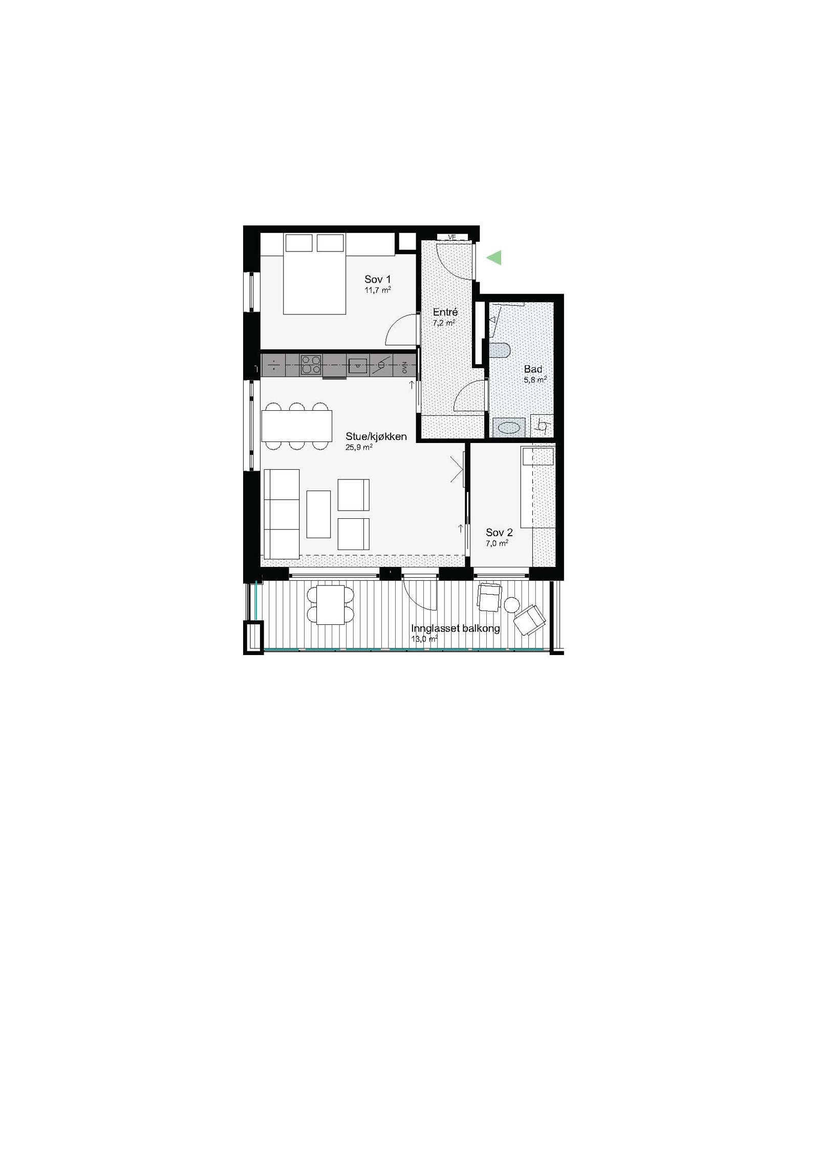 Leilighet 5-605 Galleribilde