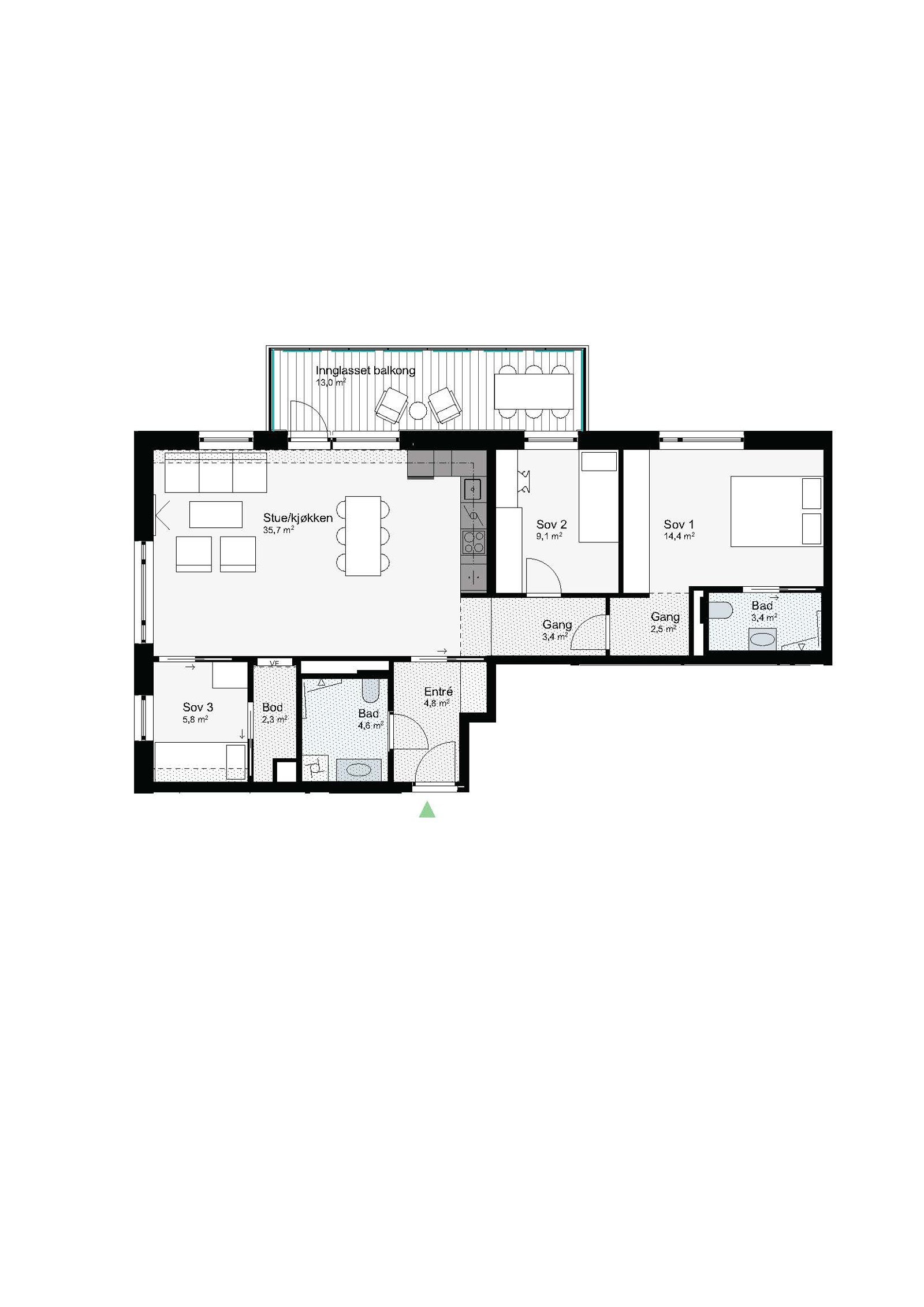 Leilighet 5-706 Galleribilde