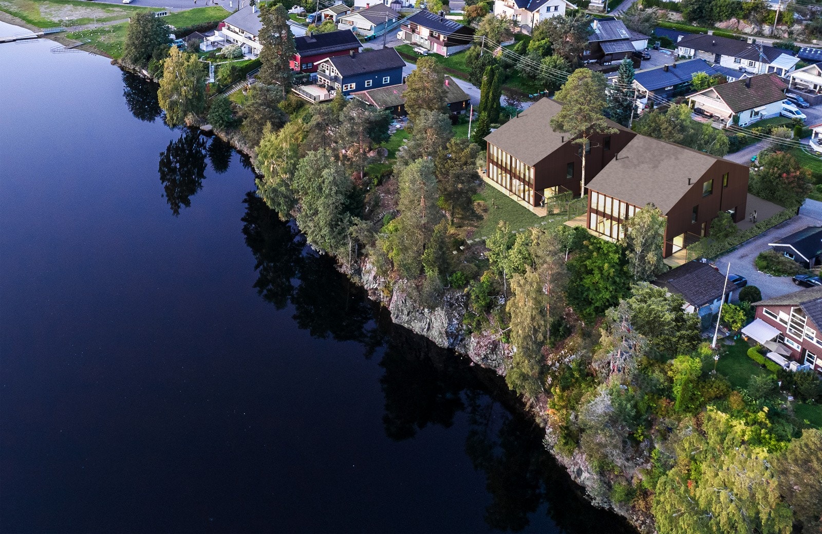 Eksklusive Familieboliger ved Langvannet Galleribilde