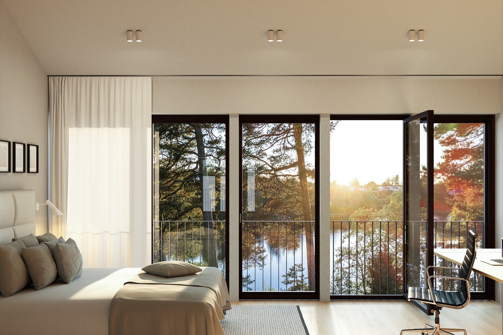 Moderne og stilrent interiør - høy kvalitet i alle detaljer Galleribilde