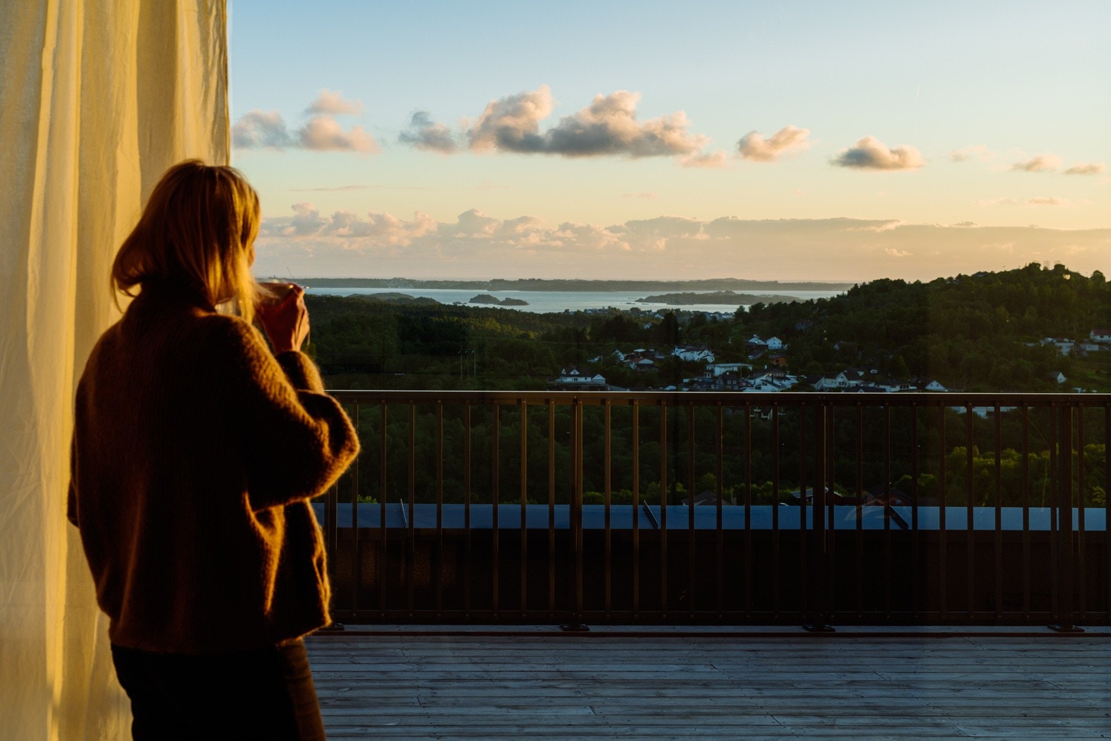 Utsiktsbilde fra første byggetrinn. Galleribilde