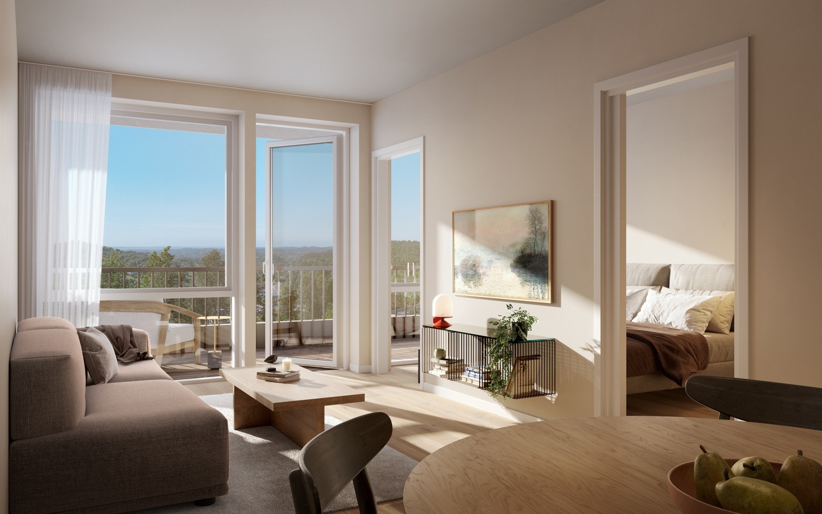 Kjøper du leilighet tidlig i prosessen, kan du være med å velge hvilke kvaliteter du ønsker at leiligheten skal ha. Galleribilde