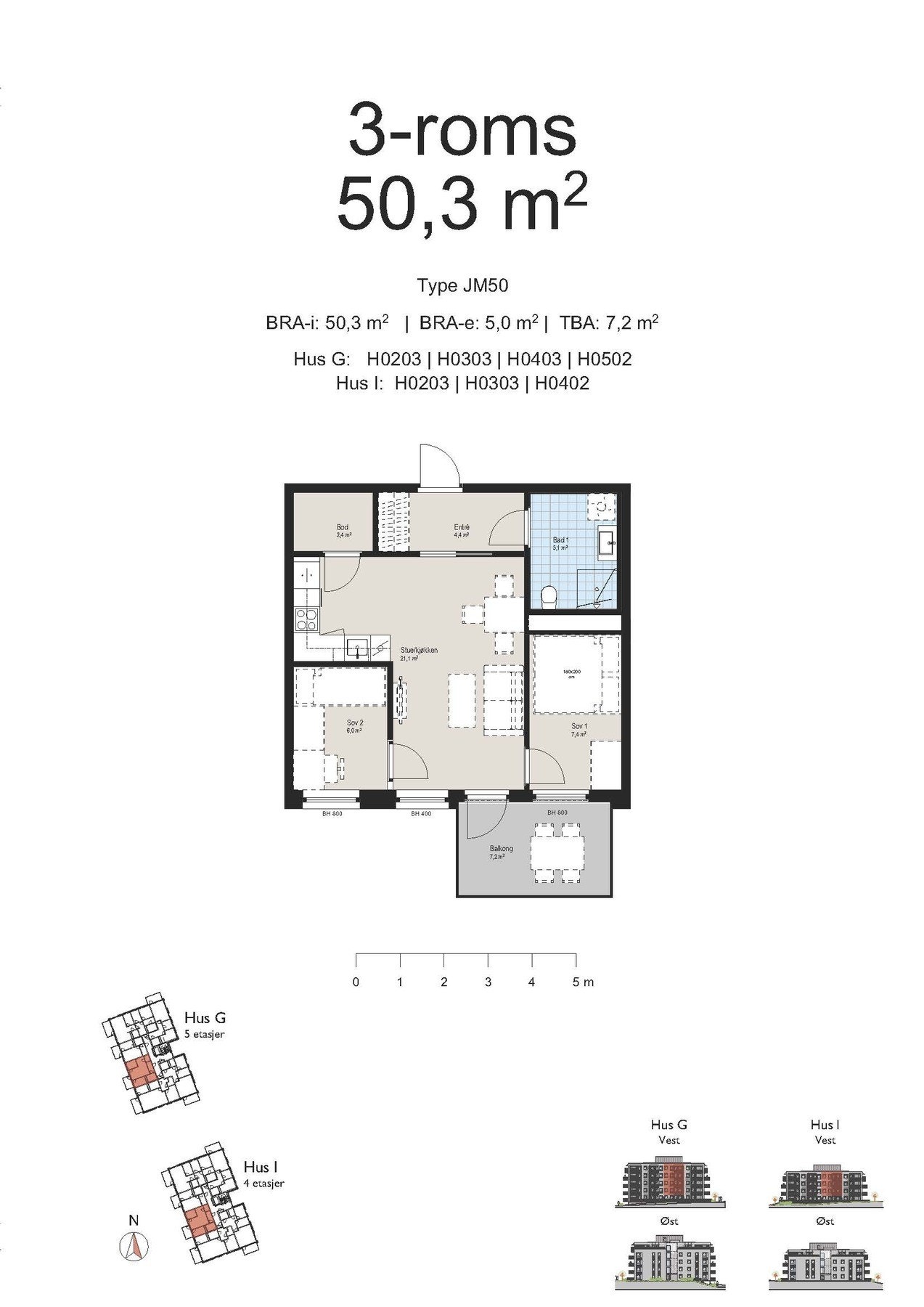 Planskisse. Leiligheten har en praktisk bod med gode oppbevaringsmuligheter. Ekstern sportsbod medfølger. Galleribilde