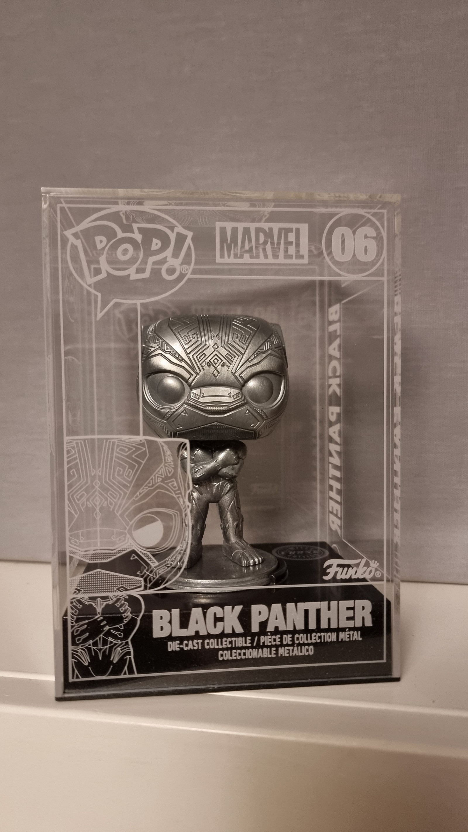 Funko Pop Die-cast outlet Chase Black Panther