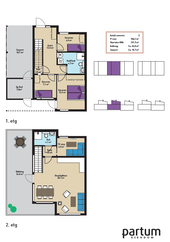 Plantegning og plassering i kjeden Galleribilde
