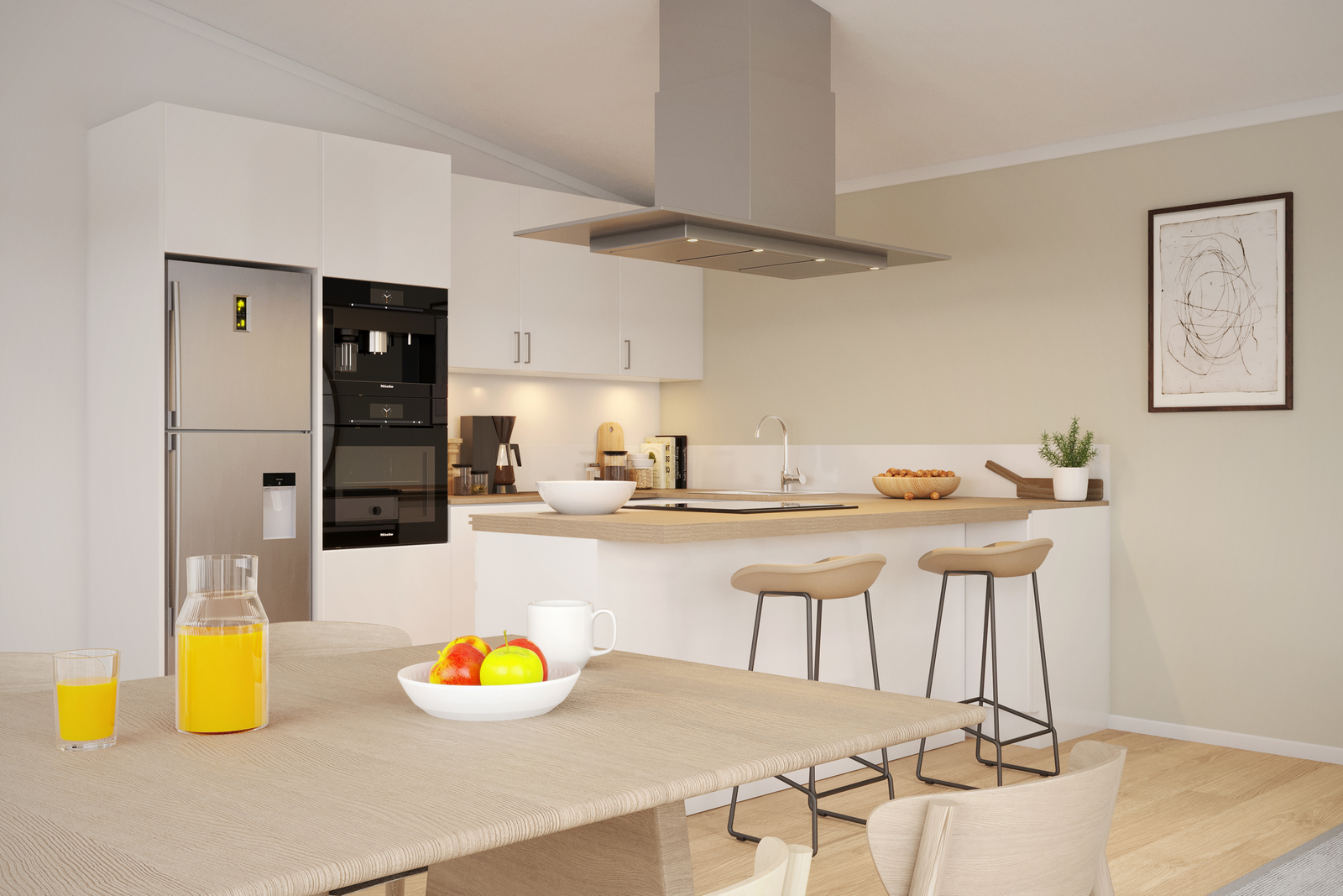 Kjøkken med med tilvalg Galleribilde