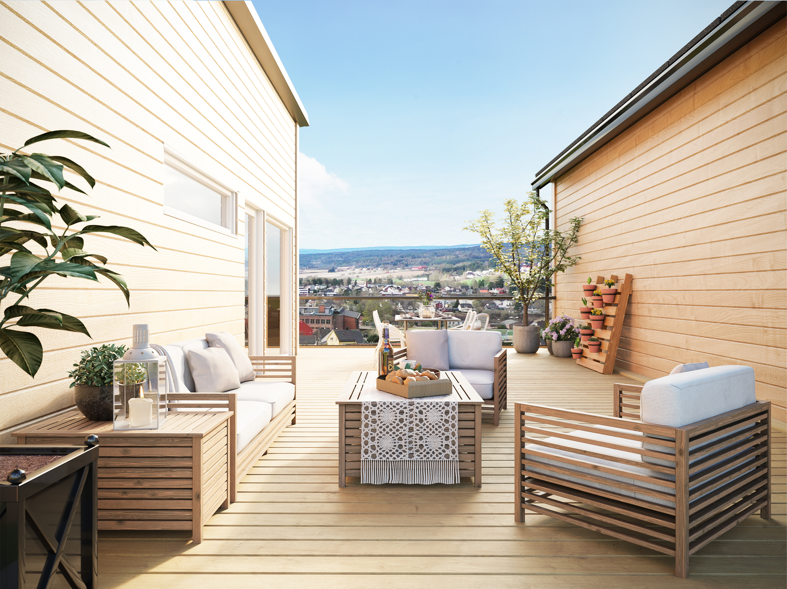 Terrasse Galleribilde