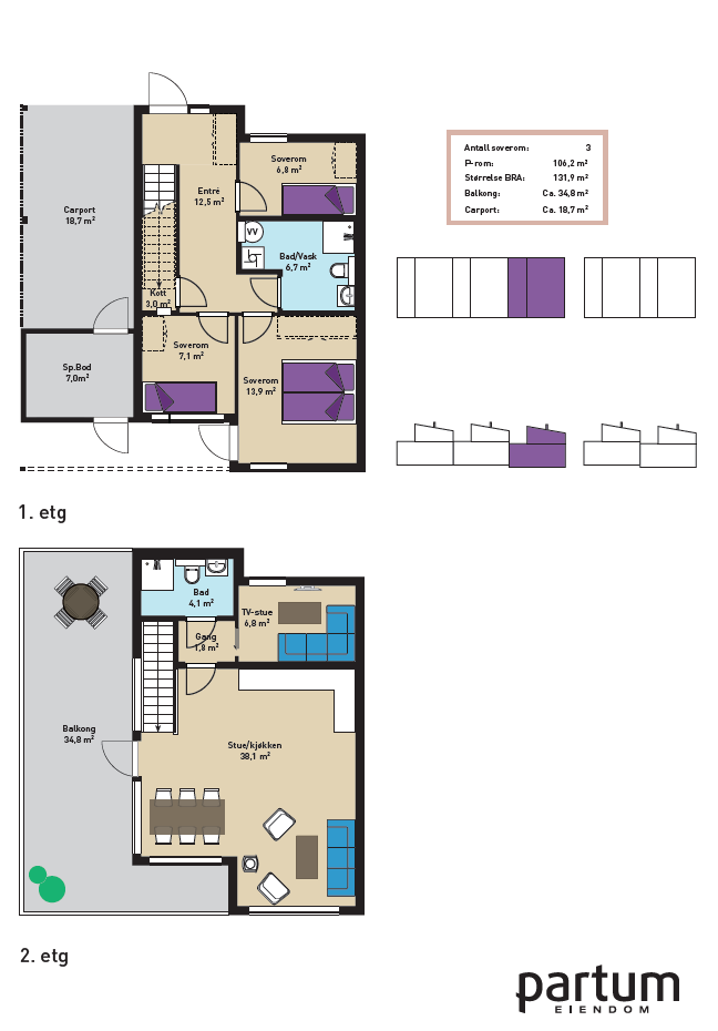 Plantegning og plassering i kjeden Galleribilde