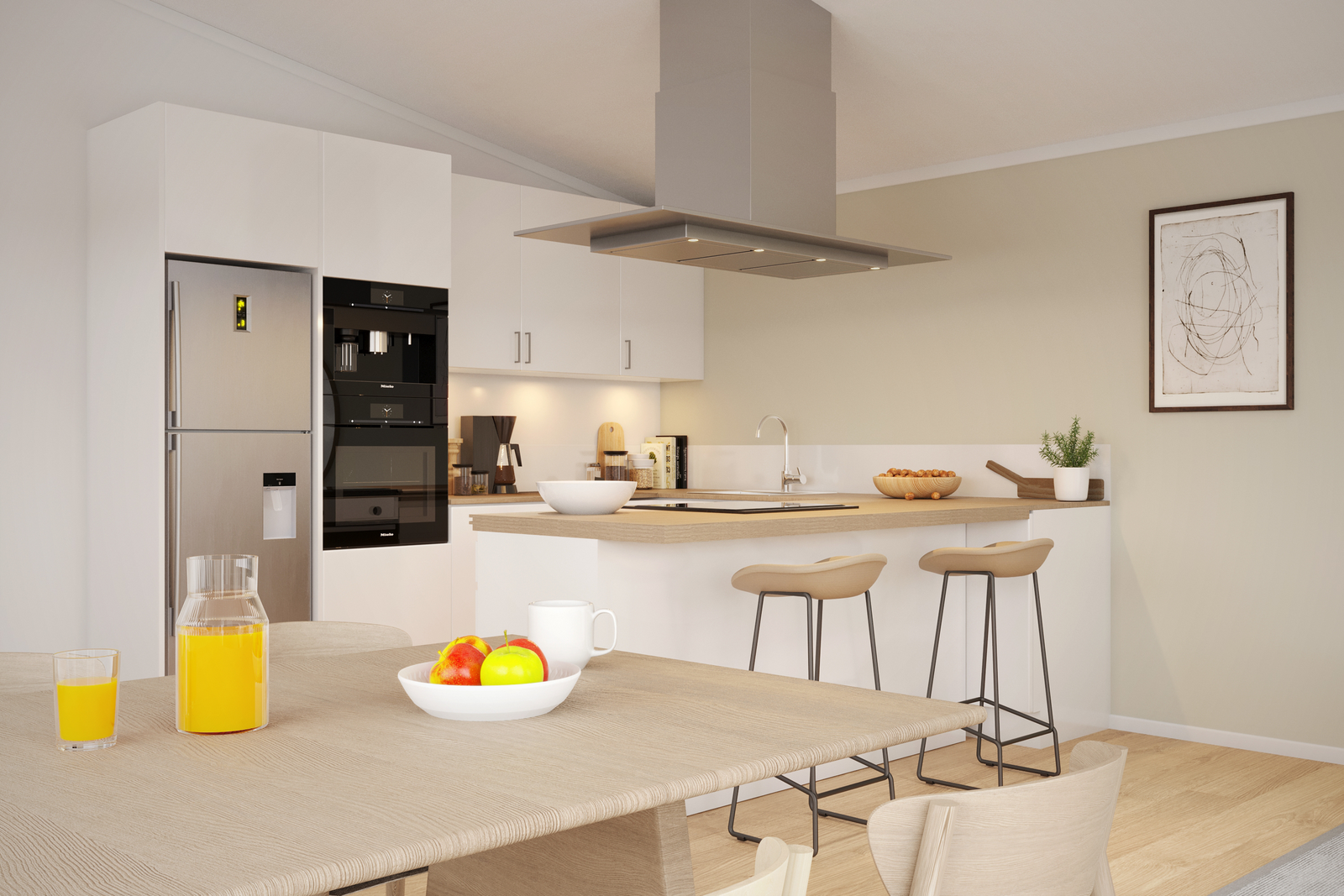 Kjøkken med med tilvalg Galleribilde