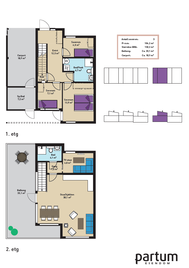 Plantegning og plassering i kjeden Galleribilde