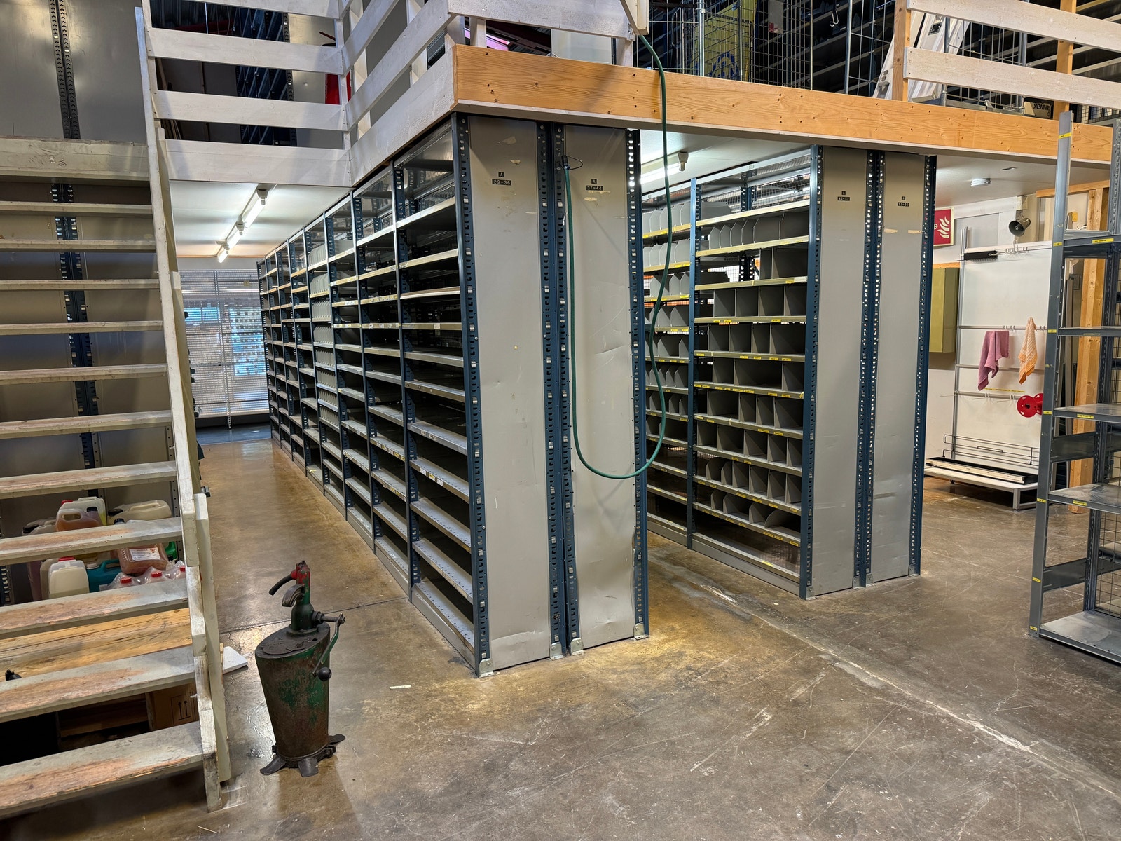 Liten del av lager Galleribilde