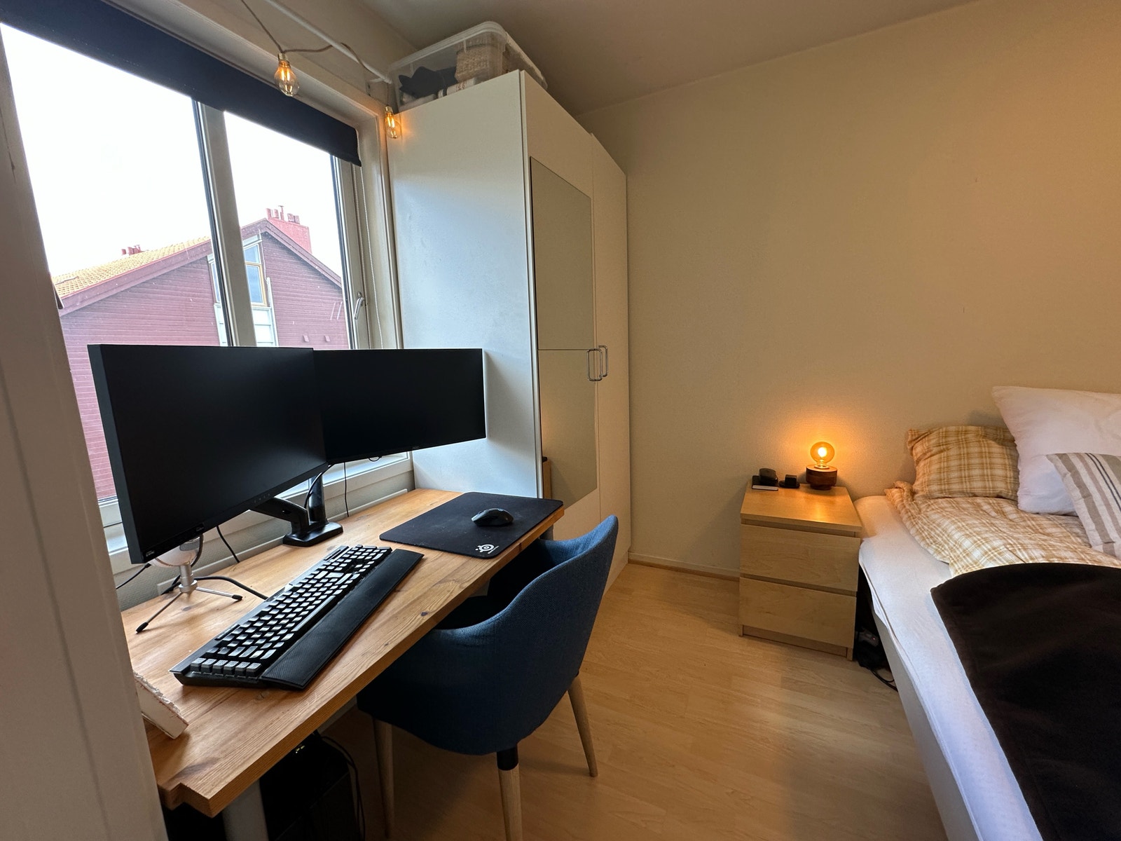 Kontorplass på soverom Galleribilde