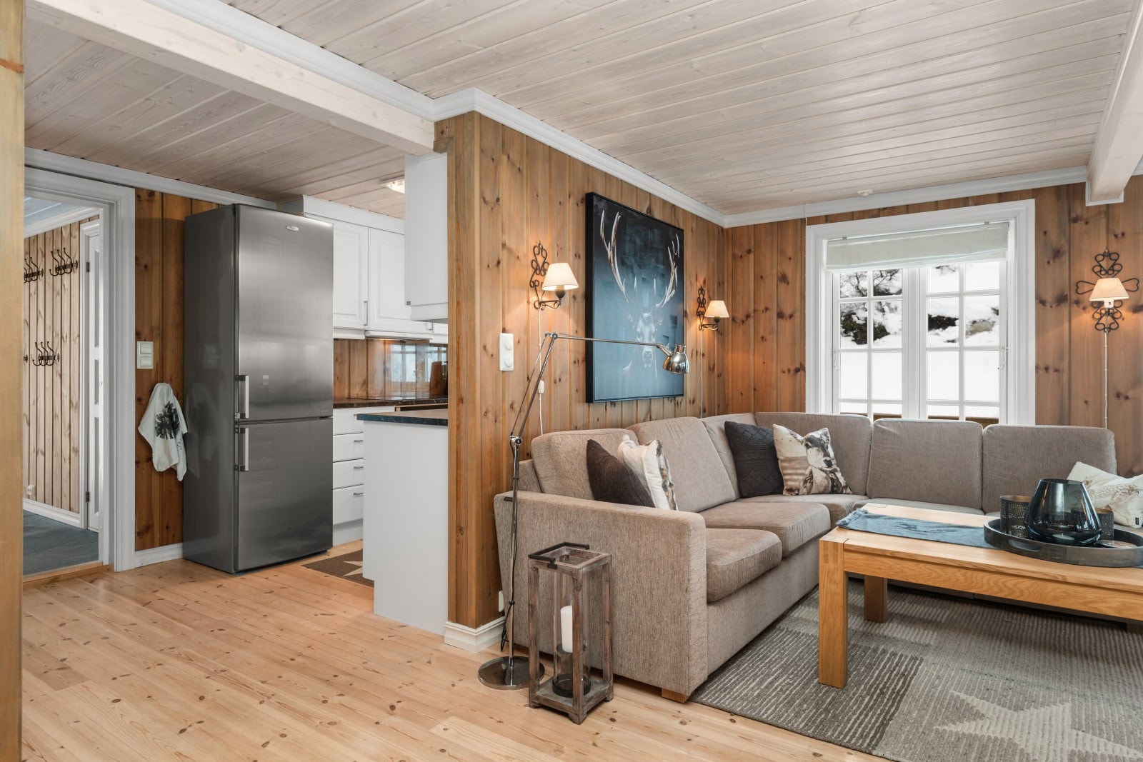 Stue med sittegruppe Galleribilde