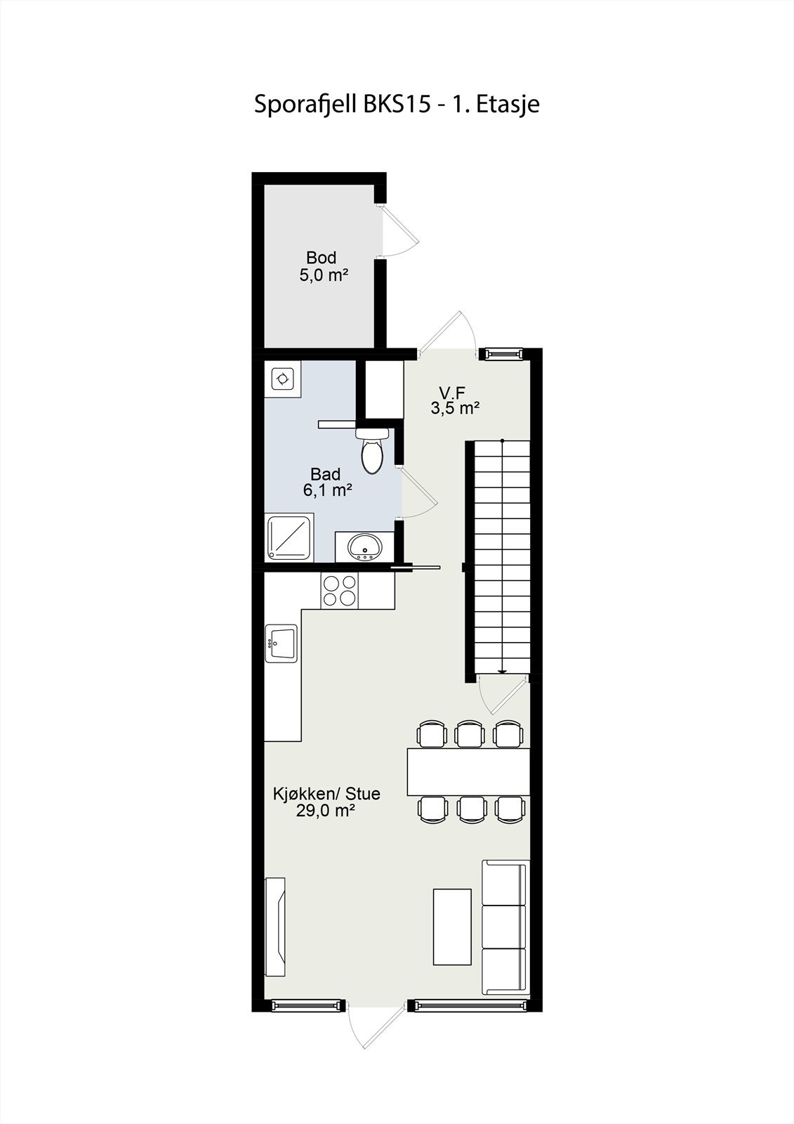 1 etasje Galleribilde