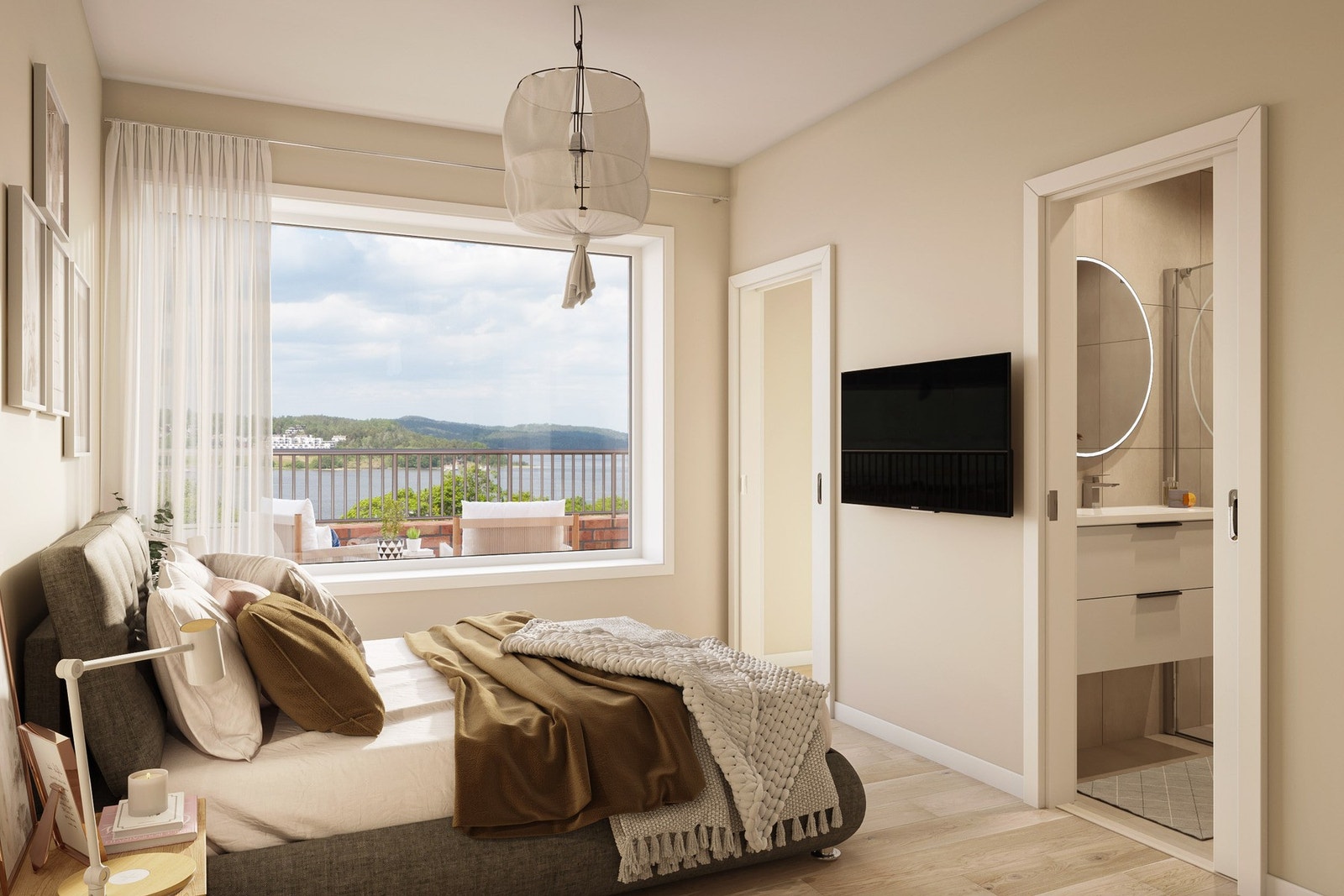 Størrelser fra 39m2 - 129m2. Flere av leilighetene tilbyr mulighet for hybelløsning. Galleribilde