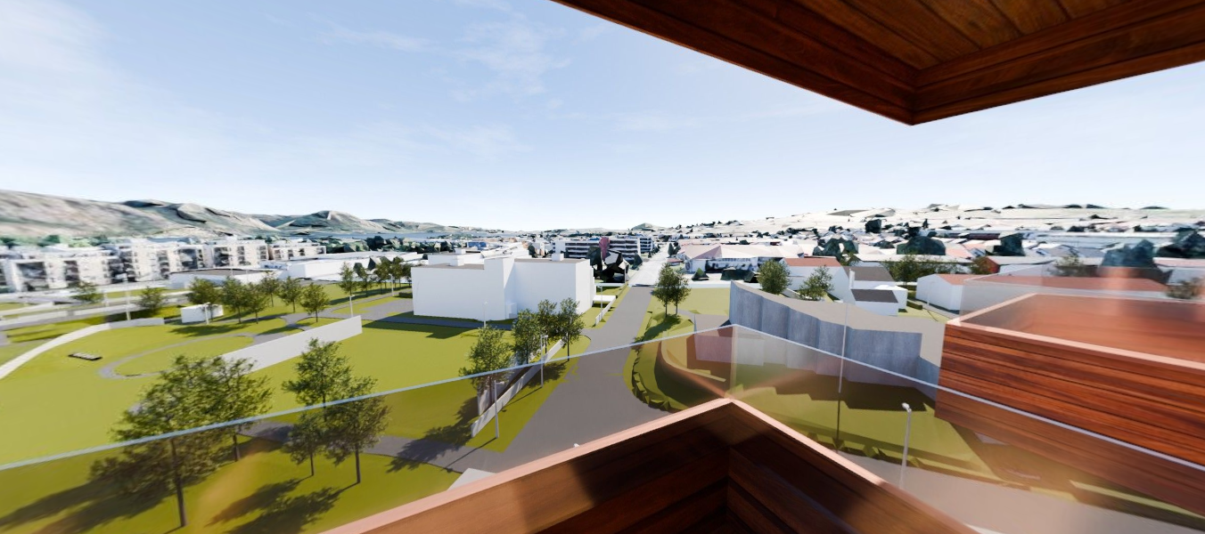 Utsikt fra BB1 H0604. Galleribilde