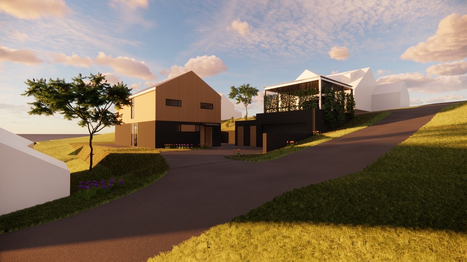 Foreslått bebyggelse - Illustrasjon og avvik kan forekomme Galleribilde