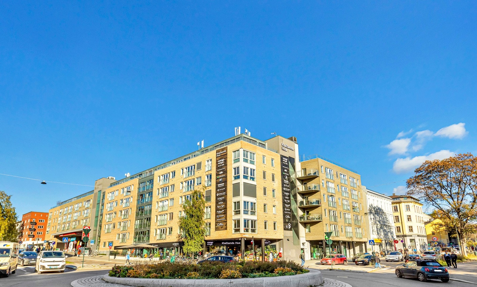 Her fra Waldemar Tranes gate. Galleribilde