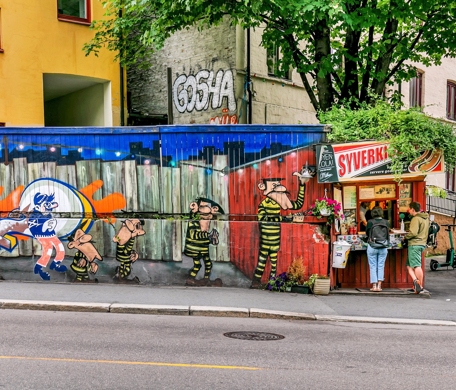 Området byr på flere lokale og urbane perler! Galleribilde