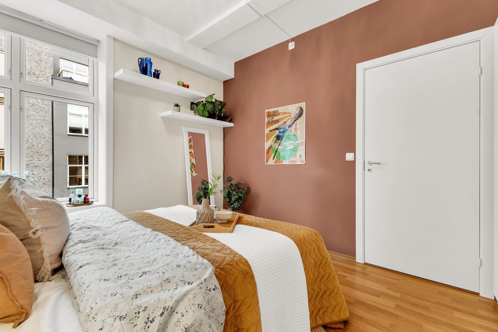 Suitéløsning med bad i tilknytning til soverommet er luksus. Galleribilde