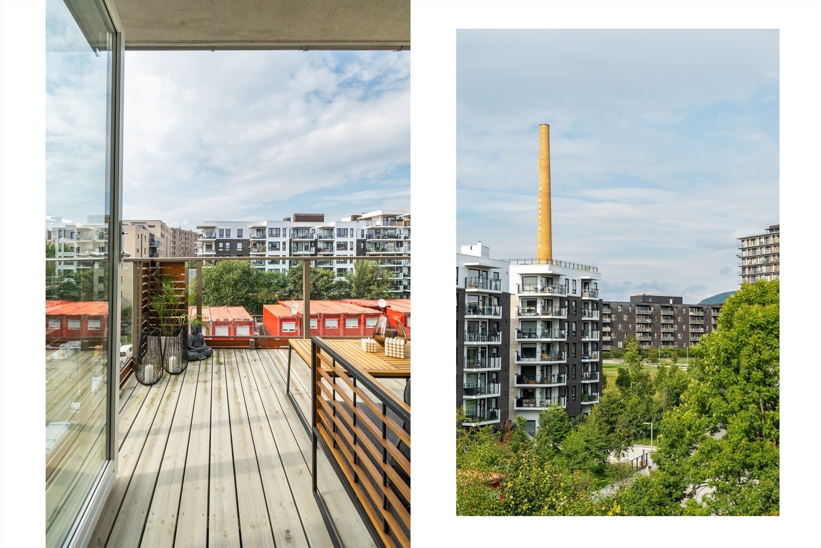 Fra stuen har du utgang til balkongen som er på hele 19kvm! Galleribilde