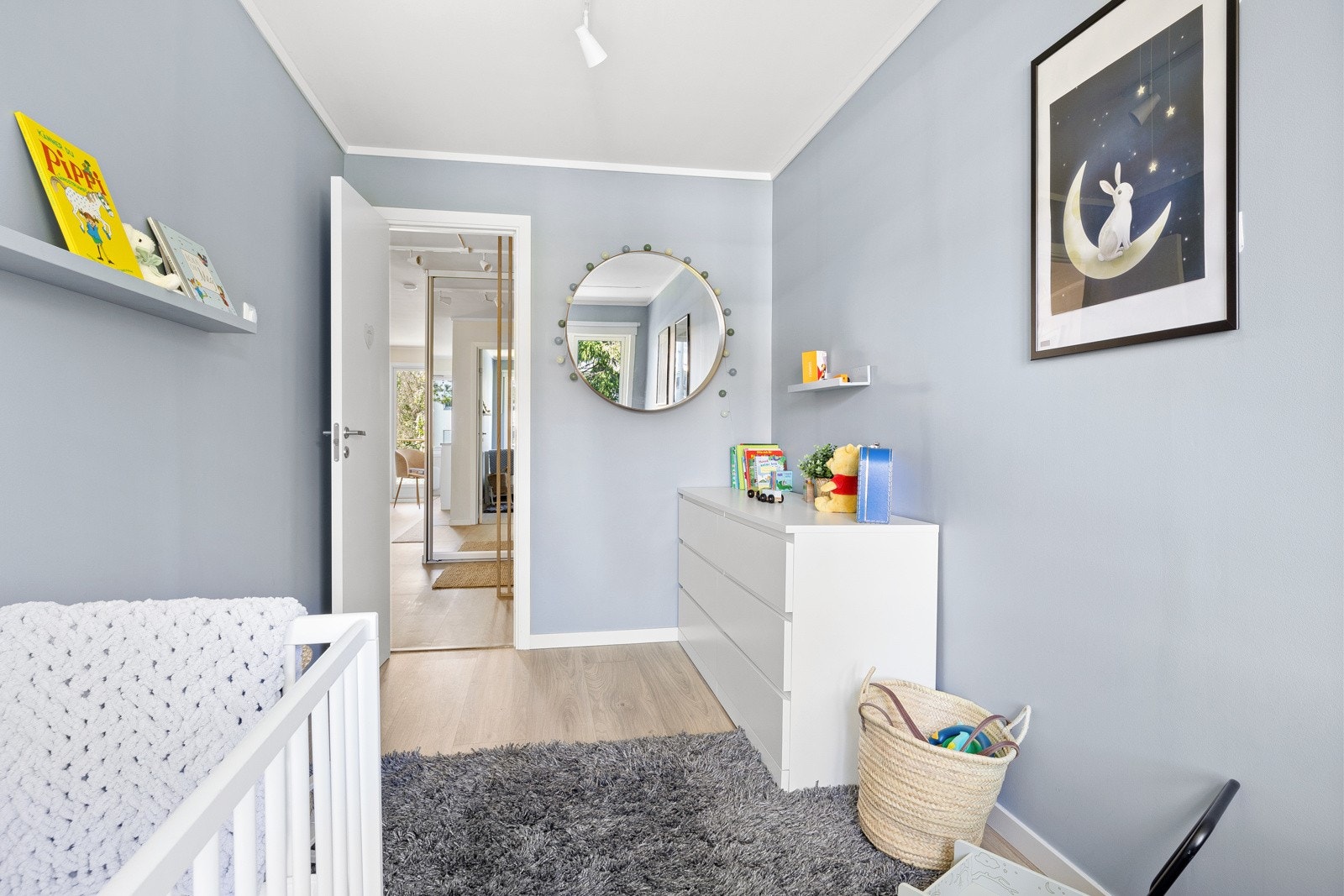 For lagring disponeres det to eksterne boder på tilsammen 6 kvm. Galleribilde