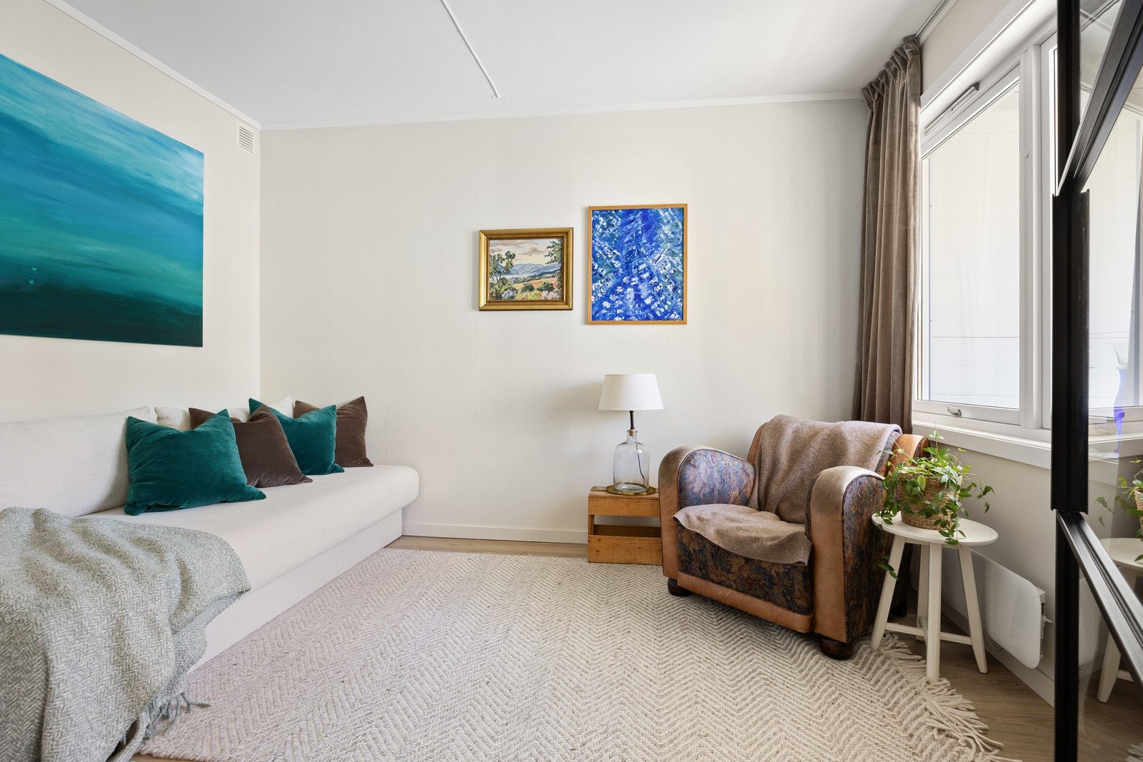 Rommet kan eventuelt benyttes som tv-stue eller hjemmekontor. Galleribilde