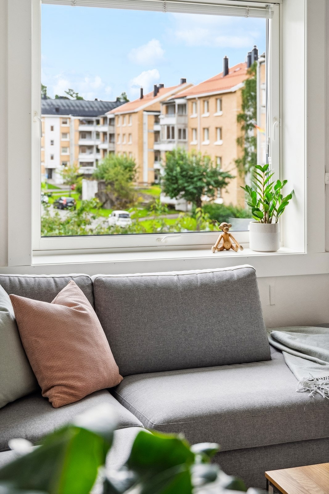 Særdeles trivelig og idyllisk utsyn fra boligens vinduer. Galleribilde