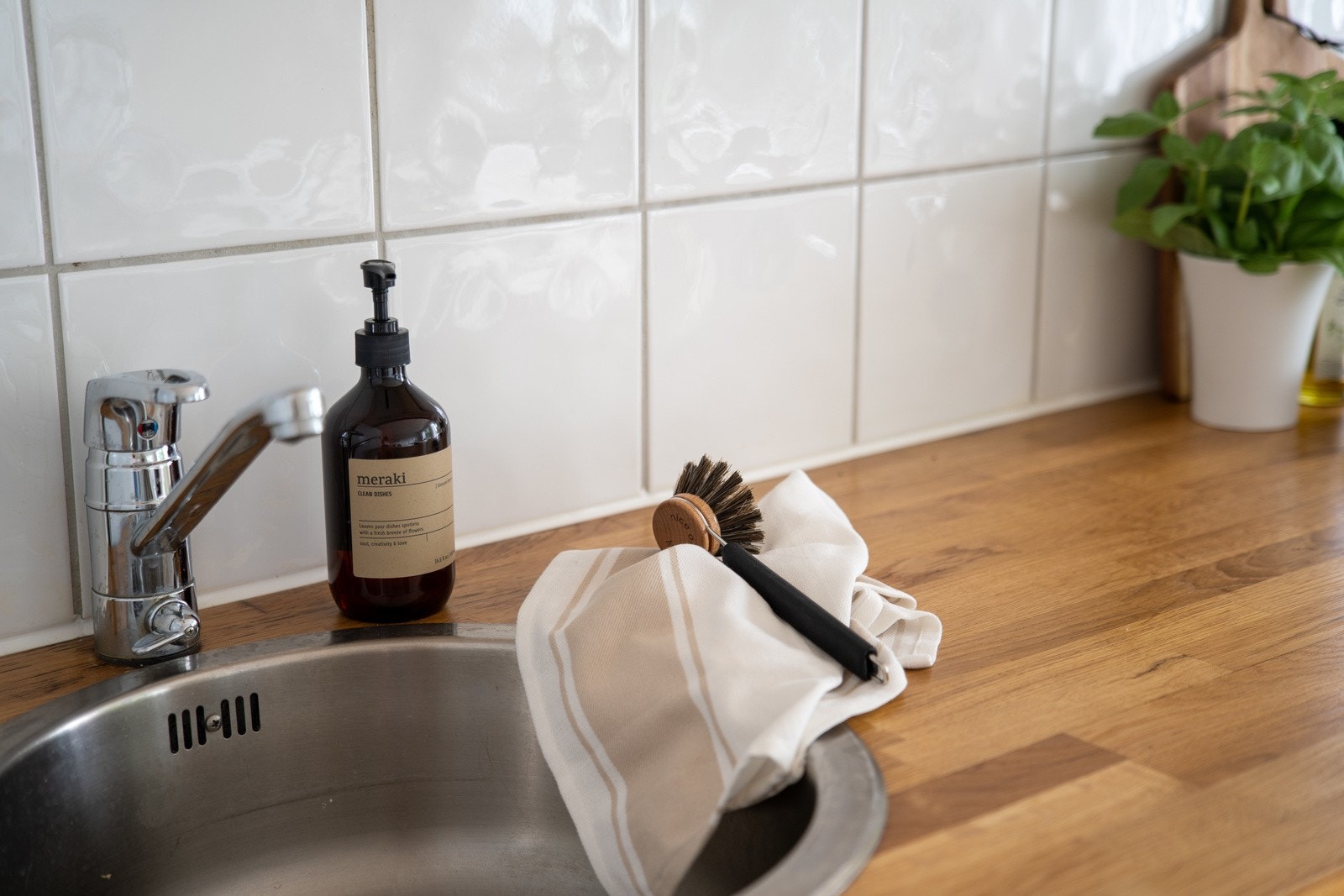 Nyslipt benkeplate. Galleribilde